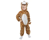 Costume for child Leopard (hooded jumpsuit), size 92/104 cm